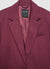 Einreihiger Blazer in Uni-Farbe