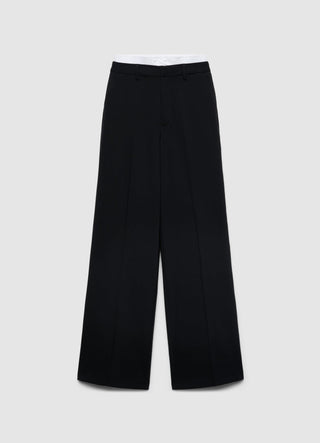 Palazzo-Hose mit elastischem Bund