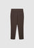 Unifarbene Straight-Leg-Hose mit verstellbarem Bund