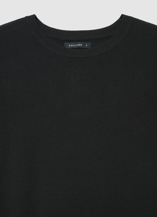 Plain crew neck sweater