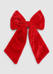 Hair clip with sparkling bow effect - M
