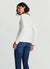 Pull à col rond avec finitions contrastées