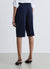 Tailored pinstripe bermuda shorts