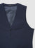 Solid colour waistcoat with buttons