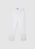 Pantaloni tinta unita in cotone rasatello