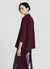Maglia con collo cratere e maniche 3/4