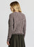 Maglia con trecce in rilievo