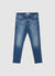 Solid colour skinny jeans