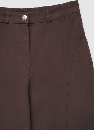 Solid colour balloon trousers