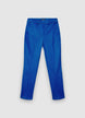 Cigarette trousers in cotton sateen - XS
