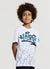 T-shirt oversize stampa graffiti