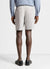 Linen blend bermuda shorts