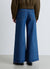 Jeans wide leg con cintura