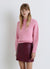 Pull col roulé uni