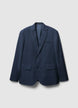 Einreihige Jacke mit Karomuster - 44