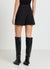 Skort with belt and buckle