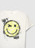 T-shirt over con stampa smile