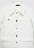 Quilted jacket with snap buttons