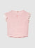 Blusa tulle e paillettes