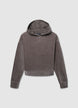 Sweat-shirt à manches longues uni - XS