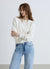Pull à col rond avec manches raglan