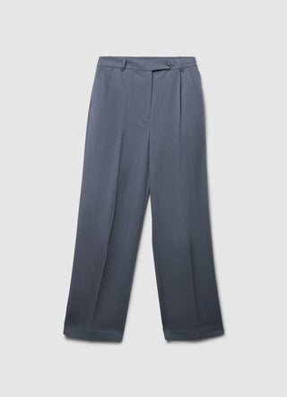 Pantaloni palazzo con doppia pinces