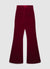 Corduroy flared trousers