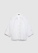 3/4-Arm-Hemd aus Leinen - M/L