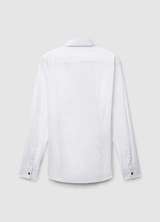 Camicia con placket nascosto