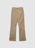 Pantaloni flare a coste con cinque tasche