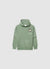 Sweatshirt oversize à capuche avec imprimés