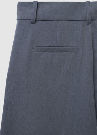Pantaloni palazzo con doppia pinces
