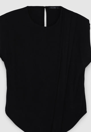Plissierte Bluse