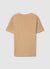 T-shirt in maglia traforata a coste