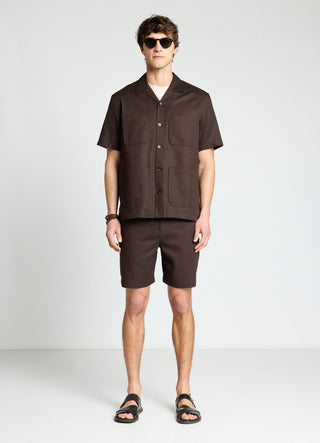 Camicia con tasche applicate