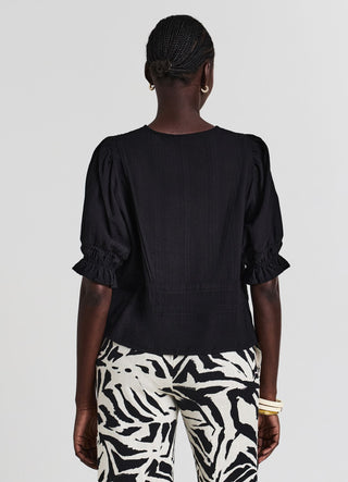 Jour embroidery blouse