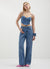 Denim crop top