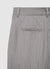 Pinstriped straight trousers