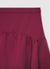 Plain flared midi circle skirt