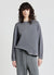 Oversized crew neck sweatshirt