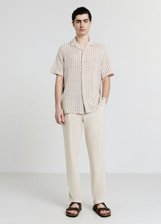 Camicia lavorazioni all'uncinetto
