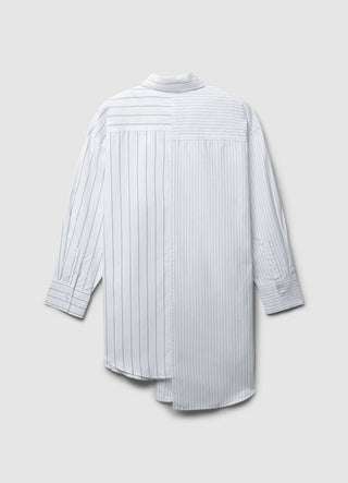 Vestito a camicia a righe