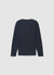 Serafino-T-Shirt aus einfarbigem Waffelstoff