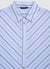 Diagonal striped shirt