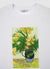 T-shirt con stampa vaso fiori