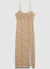 Vestito slipdress lungo a fiori
