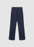 Jeans flare con nervature