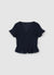 Camicia rouches sangallo