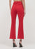 Cropped flared trousers