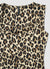 Square neckline body with animal print